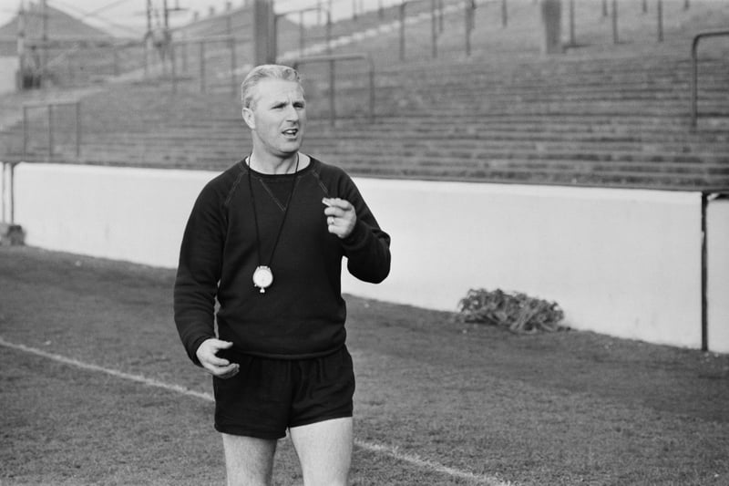 Nottingham Forest coach Tommy Cavanagh on 14th January 1967.