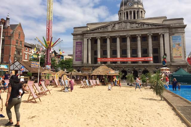 Nottingham Beach is back for the first time in three years