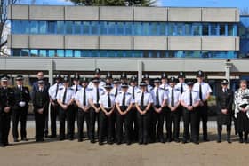 The latest new recruits joined Nottinghamshire Police this month