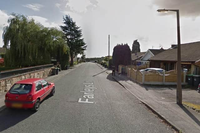 A 20-year-old man was stabbed near Farleys Lane at around 1.45pm on Friday, July 24.