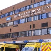 Emergency waiting times are slightly improving at QMC. Photo: Submitted