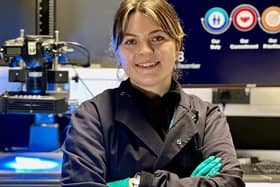 Virginia Fletcher was inspired to get into police forensics by the TV show Silent Witness. Photo: Nottinghamshire Police