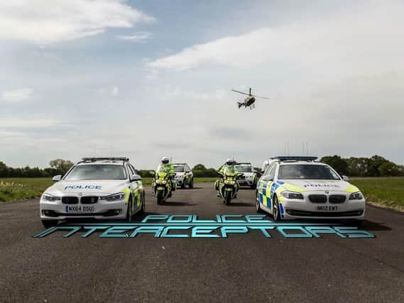 The chase is featured on tonight's Police Interceptors