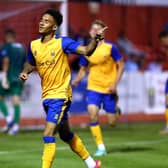 Tyreses Sinclair - brace of free kick successes at Basford.