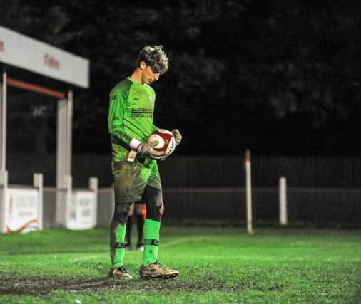 Goalkeeper Gianni Musson says his Basford United u18 side are at full focus as they prepare for their game against Grimsby Town in the second round of the FA Youth Cup on Monday night (Photo: Craig Lamont)