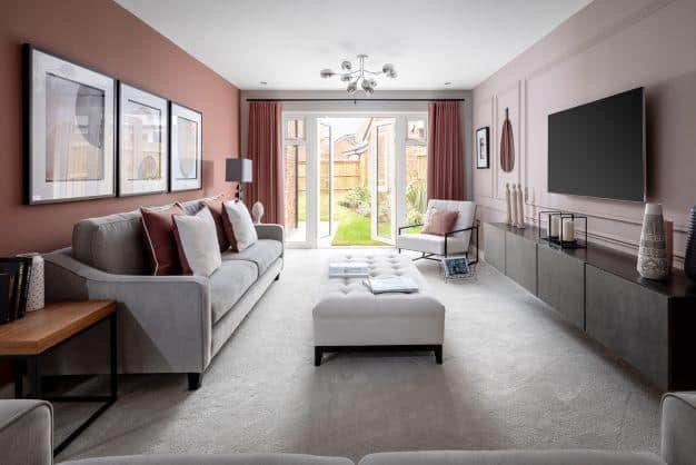 The first homes at the new Abbey Fields Grange development in Hucknall are now up for sale