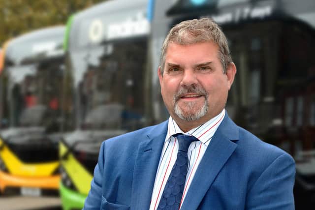 Jeff Counsell, Trentbarton, managing director, says the extension of Government support is good news for passengers. Photo: Lionel Heap