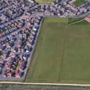 The area of pitches off Kenbrook Road in Hucknall. Photo: Google