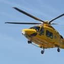 The air ambulance needs your support on Air Ambulance Week as it aims to raise £10 million this year. Photo: LNAA