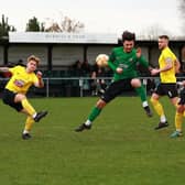 Hucknall Town on the attack against Sleaford. Photos by Steve W Davies Photography.