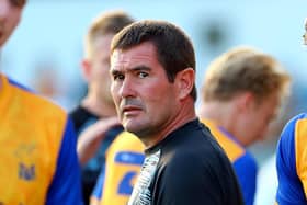 NIgel Clough - angry over late spot kick decision at Colchester.