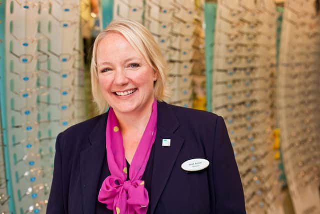 Janet Archer, store director at Specsavers, Hucknall