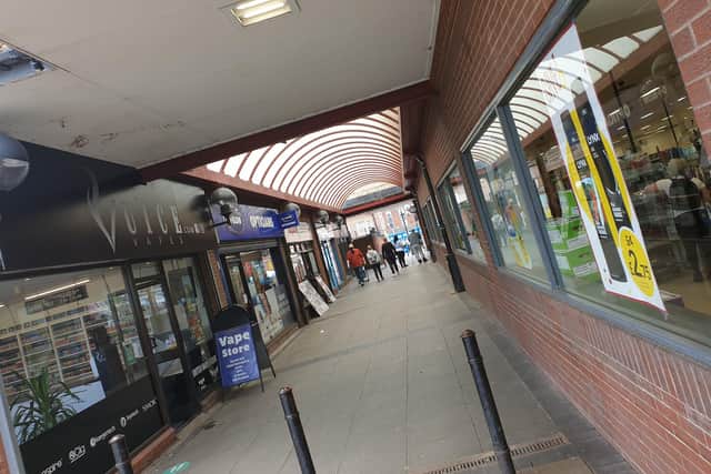 The council has said it will concentrate on cleaning up Central Walk in the town