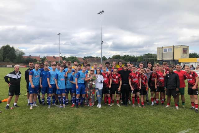 Friends and family came together to celebrate Jamie Brough's life in a charity football match at Hucknall Town