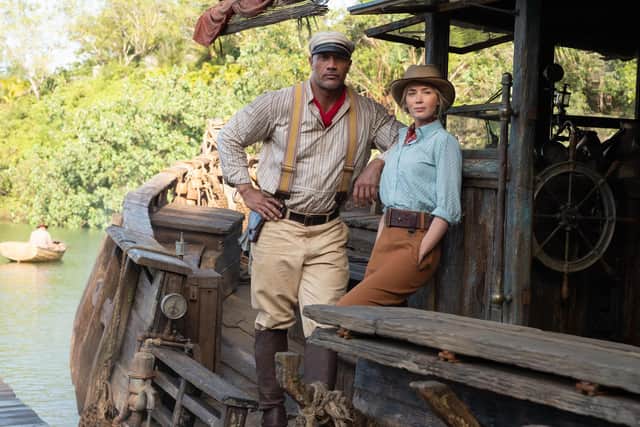 Dwayne 'The Rock' Johnson and Emily Blunt star in Jungle Cruise