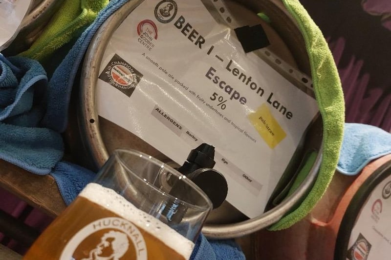 Lenton Lane's beer Escape won the Spyke Golding Shield at the event