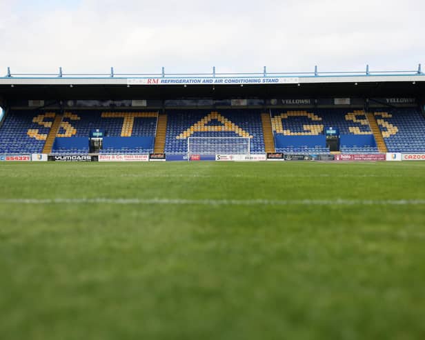 Stags' Boxing Day game with Grimsby will kick off at 12.30pm.