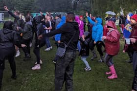 Rain didn'tstop play for hundreds of residents. (Photo by: Ashfield Independents)