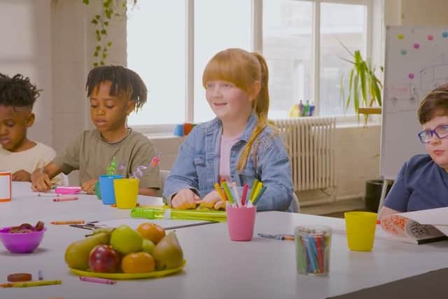 An 'expert panel' of children 'interviewed' adoption parents for the campaign's new film