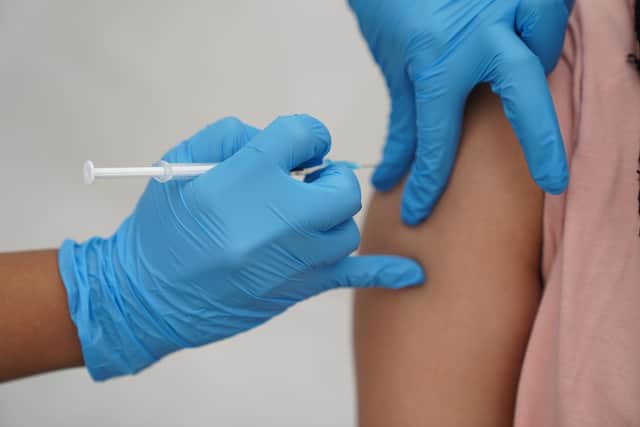 The HPV vaccination protects against the human papilloma virus, which is responsible for most cervical cancer cases, as well as some other rarer cancers.