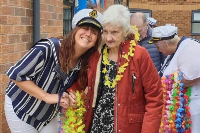 Fun times at Buddleia House care home. Picture: Milford Care