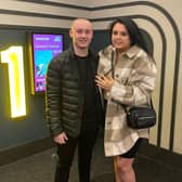 Amarne Price and Amy Lawson got engaged at Hucknall's Arc Cinema after the venue screened a special proposal film Amarne had made