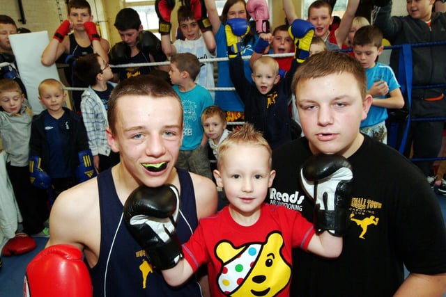 2009: Hucknall Town Kickboxing Club held a fundraising event for Children In Need.