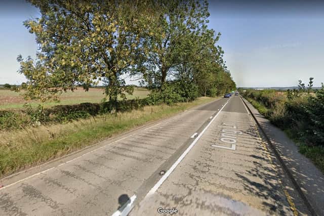 The 60mph Long Lane links Hucknall with Watnall (Google Street View)