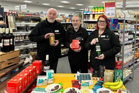 Central Co-op hosted a Fairtrade showcase at its  Hucknall store to educate shoppers during Fairtrade Fortnight.