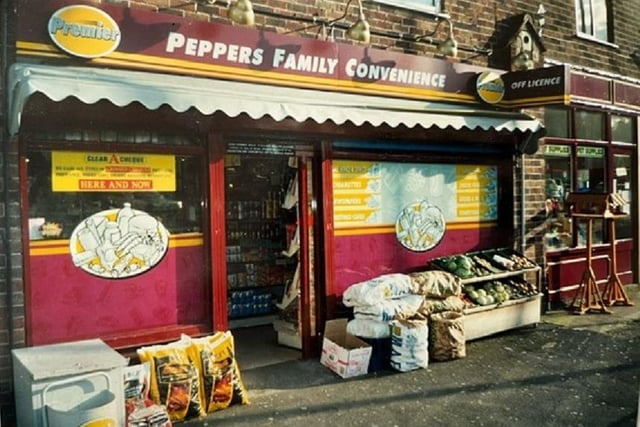 The store eventually became part of the Premier Stores chain - but retained the Peppers name
