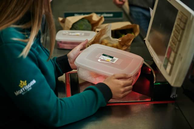 Morrisons in Bulwell is bringing back its refillable container service at its fresh fish and meat counters
