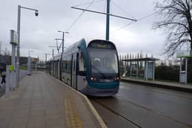 All tram services are currently suspended