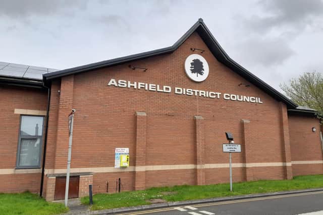 The prime minister has said the government is "monitoring" the situation at Ashfield District Council