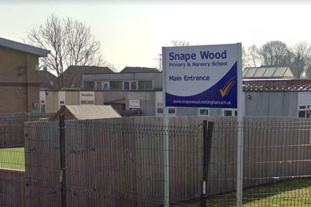 Snape Wood Primary & Nursery School has been rated as 'requires improvement' following it's latest Ofsted inspection. Photo: Google