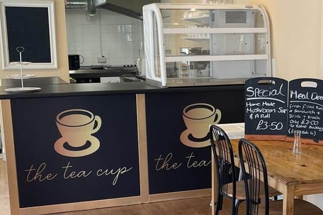 The Tea Cup cafe opens this weekend