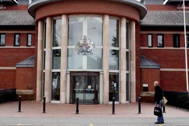 He appeared before Mansfield Magistrates' Court