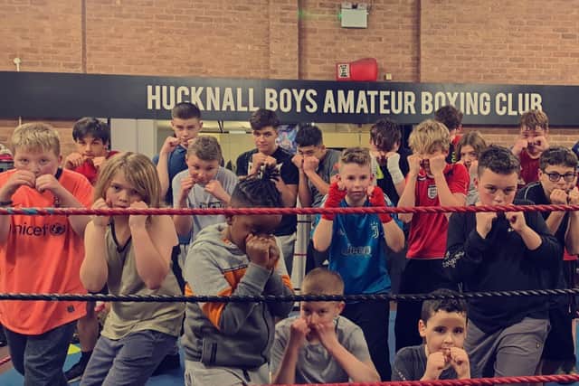 Hucknall Boys Amateur Boxing Club needs community support and sponsorship to help keep it going