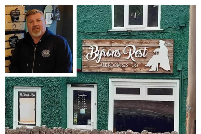 Richard Darrington was delighted to see Byron's Rest once again make the CAMRA Good Beer Guide. Photos: John Smith/Google