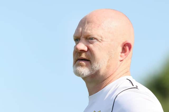 Hucknall Town manager Andy Ingle - happy to see end of run of road trips.