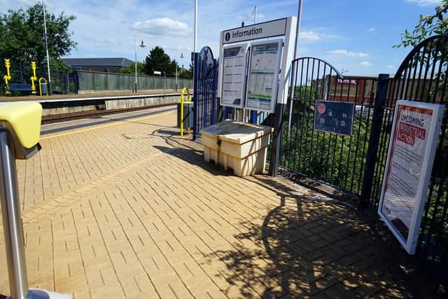 Mansfield Railway Station.