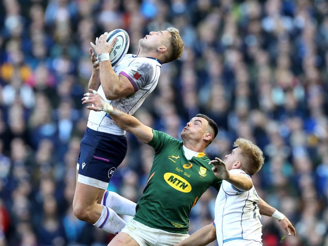 Always dangerous with ball in hand and played a key role in both of Scotland’s tries. 7
