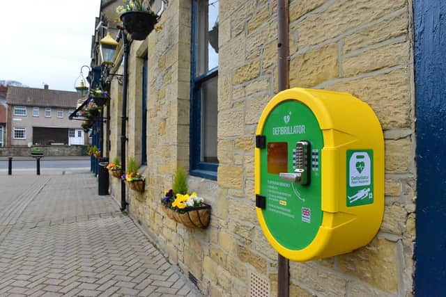 The venue is planning to buy a public-access defibrillator
