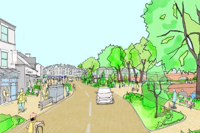 An artist's impression of what was proposed for Bulwell