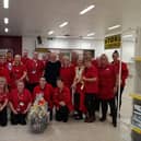 Staff at Hucknall Wilko say goodbye as the store closes for the final time. Photo: Abbie Baxter