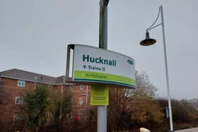 Plans have been submitted for new staff toilets at Hucknall tram stop