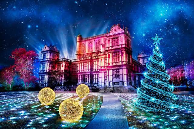 Nottingham’s Wollaton Hall & Deer Park are being transformed into an enchanted socially-distanced  light experience this Christmas.