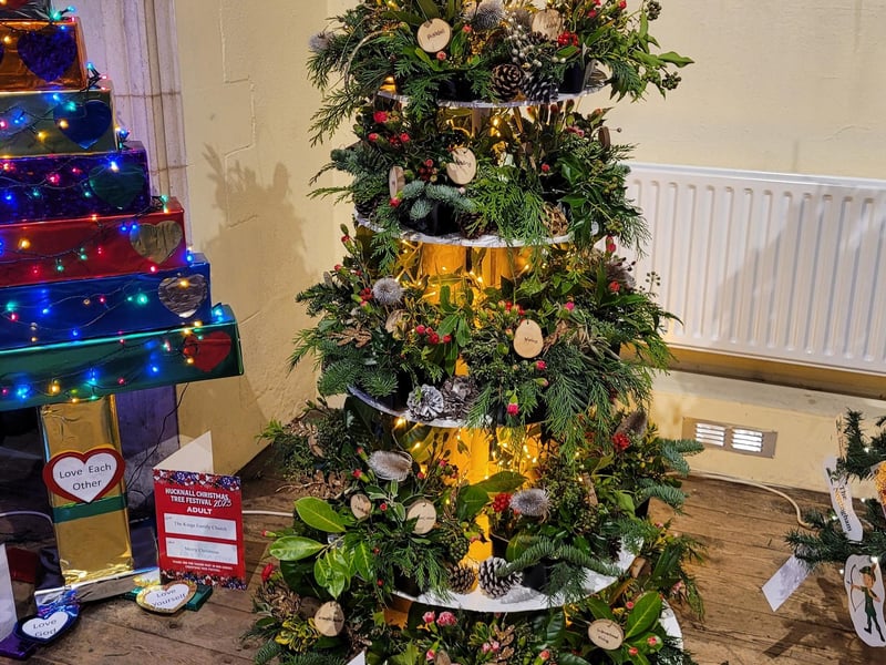 The U3A tree entered into the festival