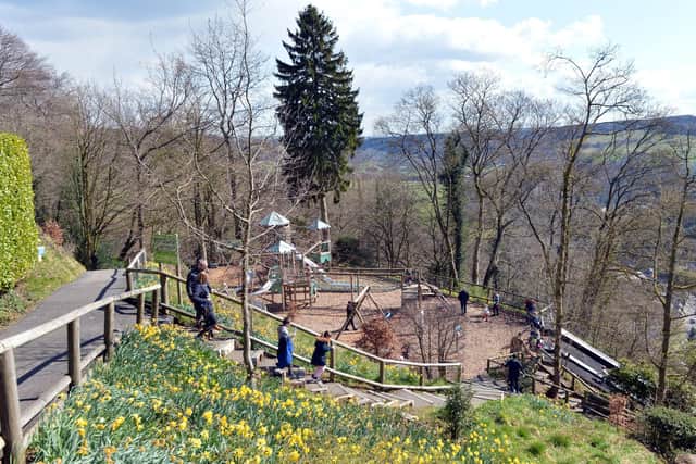 Heights of Abraham boasts two beautiful children's adventure playgrounds, both enjoying stunning views over the Derwent Valley.