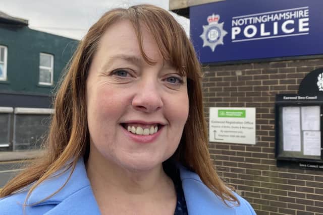 Nottinghamshire Police and Crime Commissioner Caroline Henry.