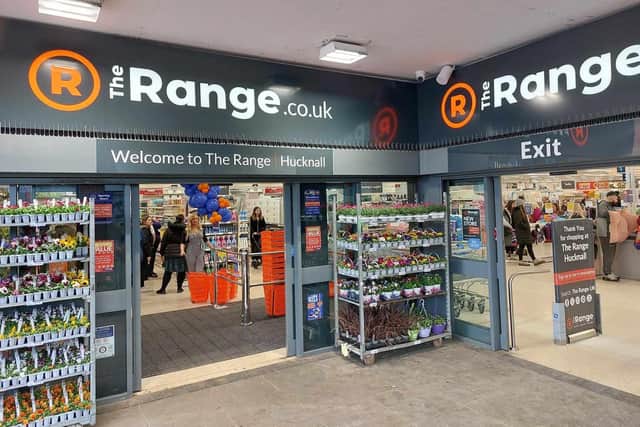 Many Hucknall residents are delighted to see The Range come to town. Photo: National World